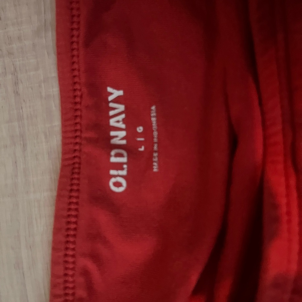 Old Navy Bold Scarlet Tee